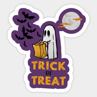 Trick or Treat T-Shirt Sticker